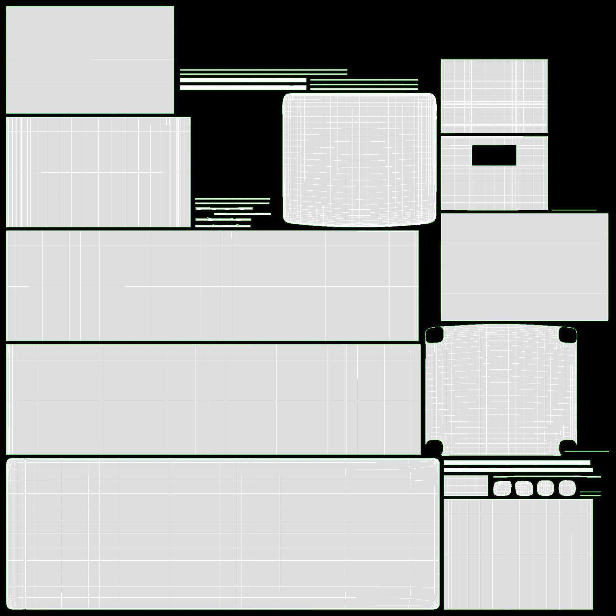 Bottom Load Water Dispenser 01 3D model_11