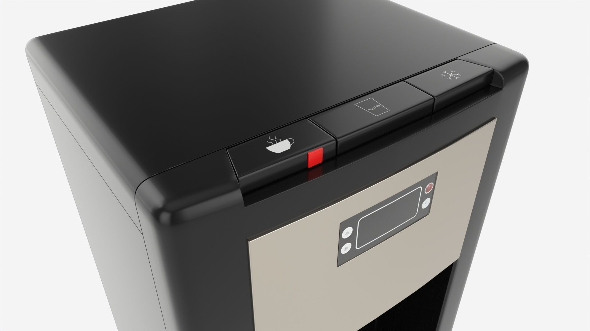 Bottom Load Water Dispenser 01 3D model_1