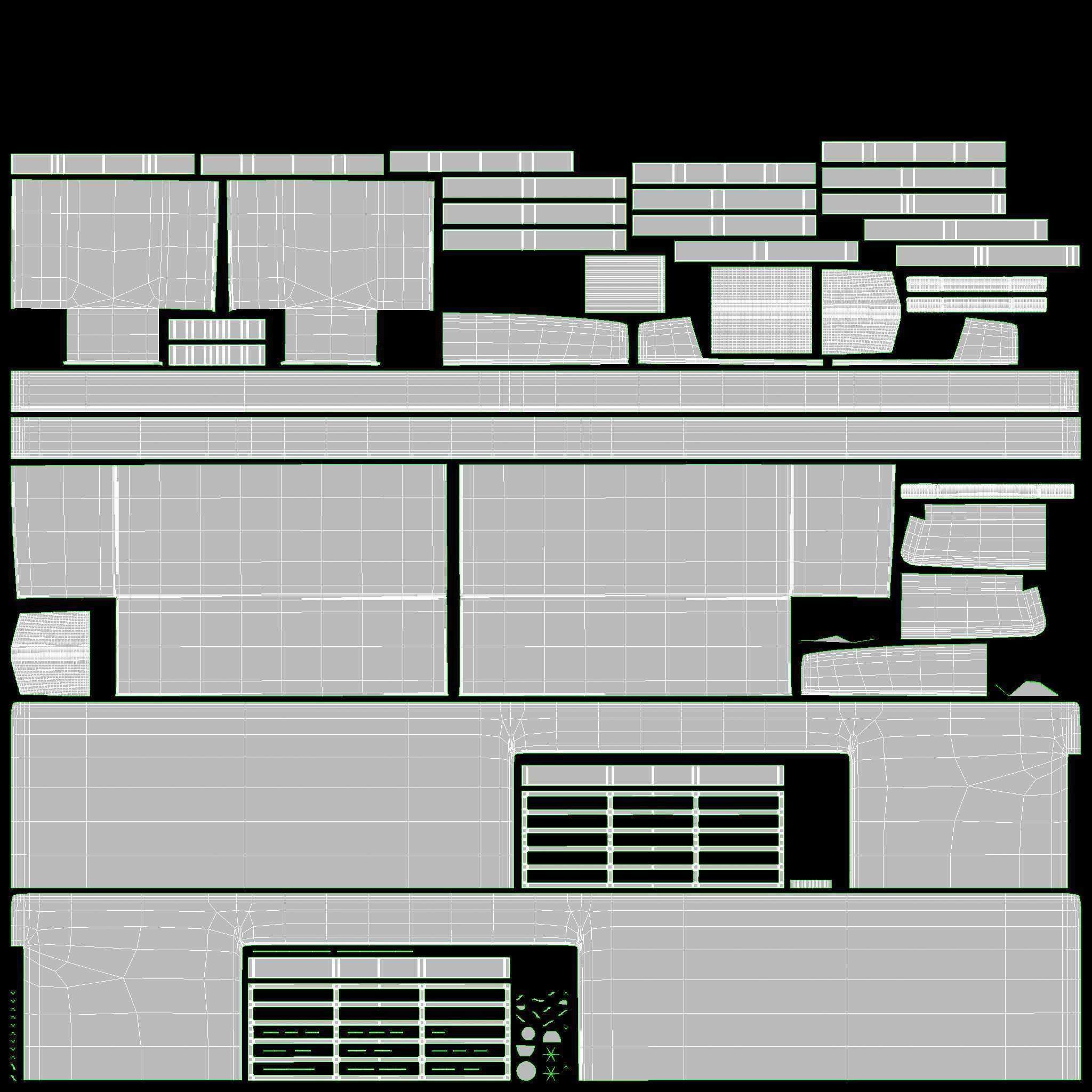 Bottom Load Water Dispenser 01 3D model_12