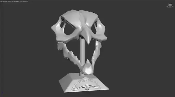 Sea of Thieves - Kraken Skull Trophy 3D model