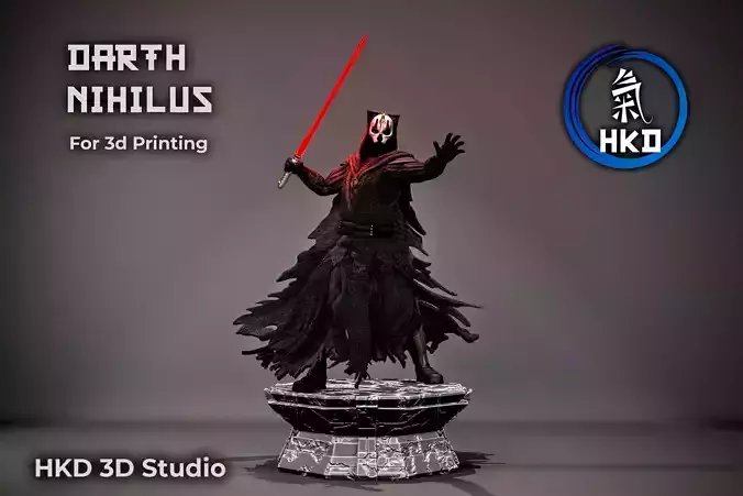 Darth Nihilus Fan Art - Star Wars 3D  3D print model