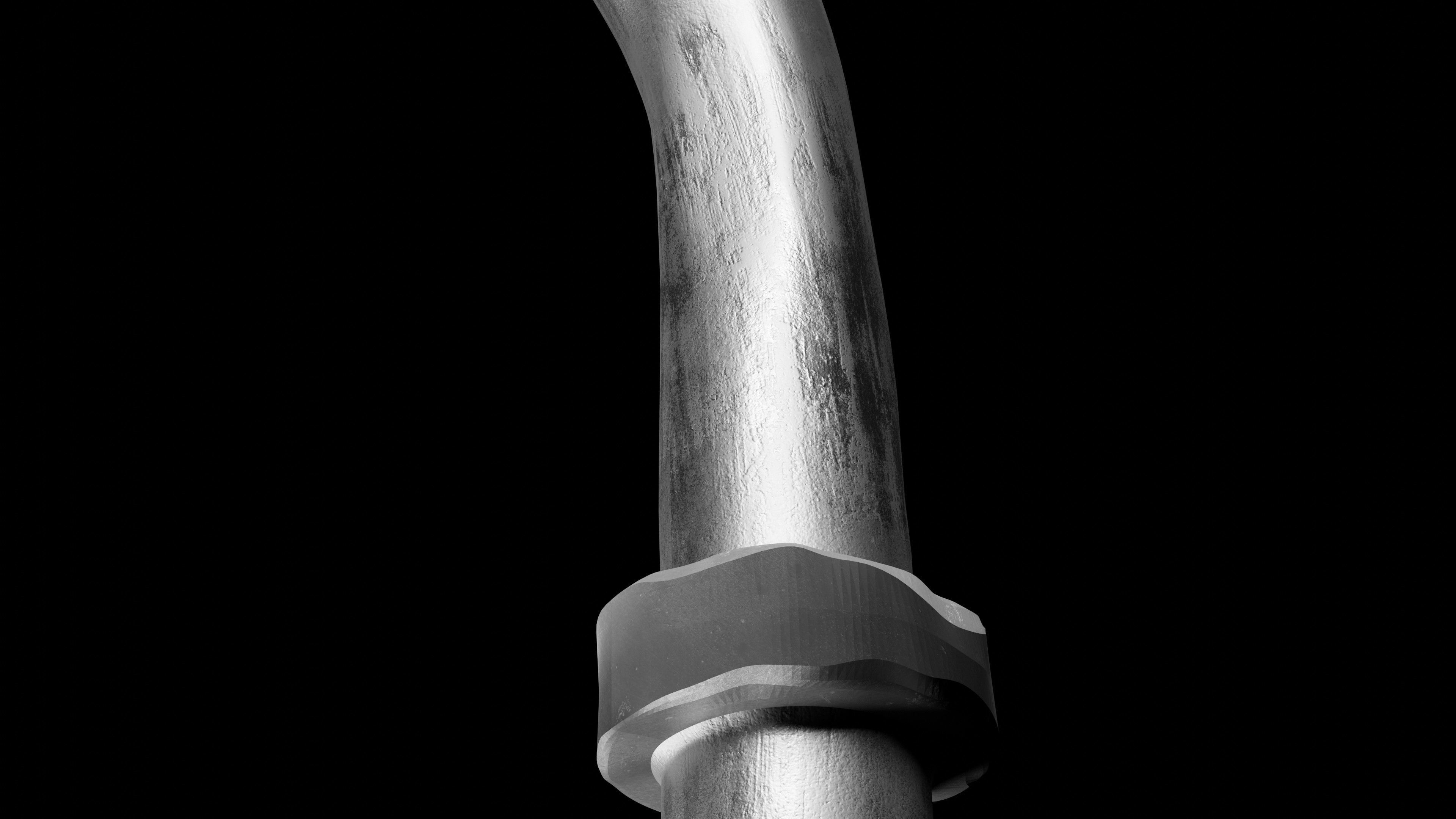 Metal Pipe 3D model_1