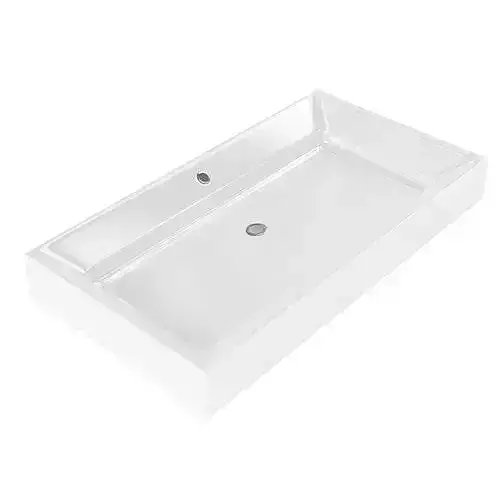 Large White Washbasin