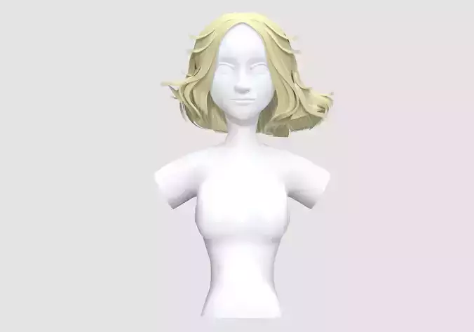 Windy Short Hairstyle 