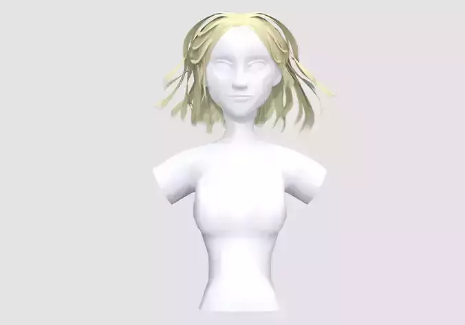 Short Windy Hairstyle 