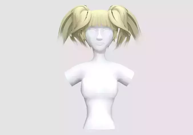 Pigtails Female Hairstyle 