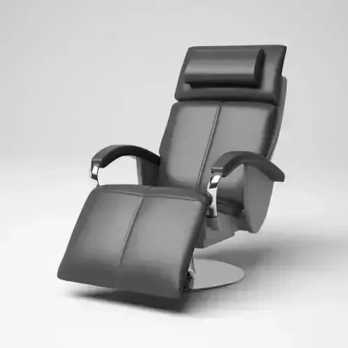 Modern Black Armchair 3D model