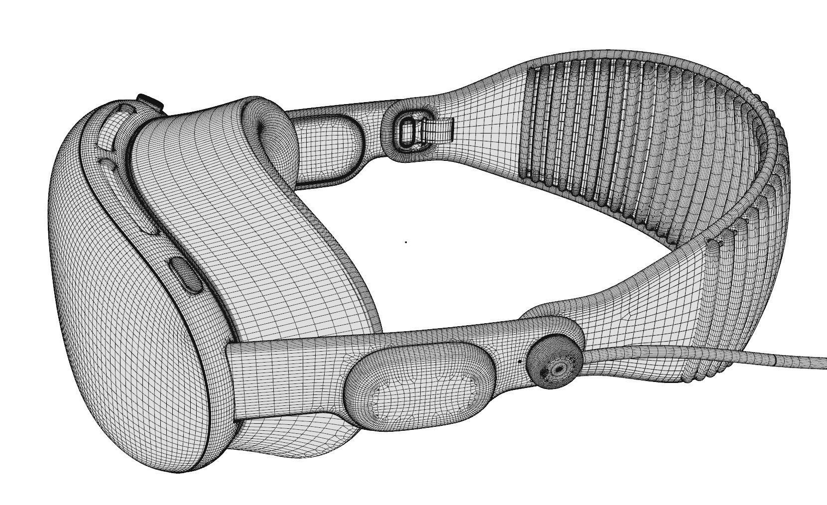 Apple Vision Pro Model Apple VR Glasses Model 3D model_1