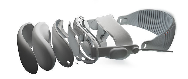 Apple Vision Pro Model Apple VR Glasses Model 3D model_2