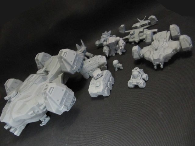 CHIBI-TECH SD - BATTLE BUGGY 3D print model_3