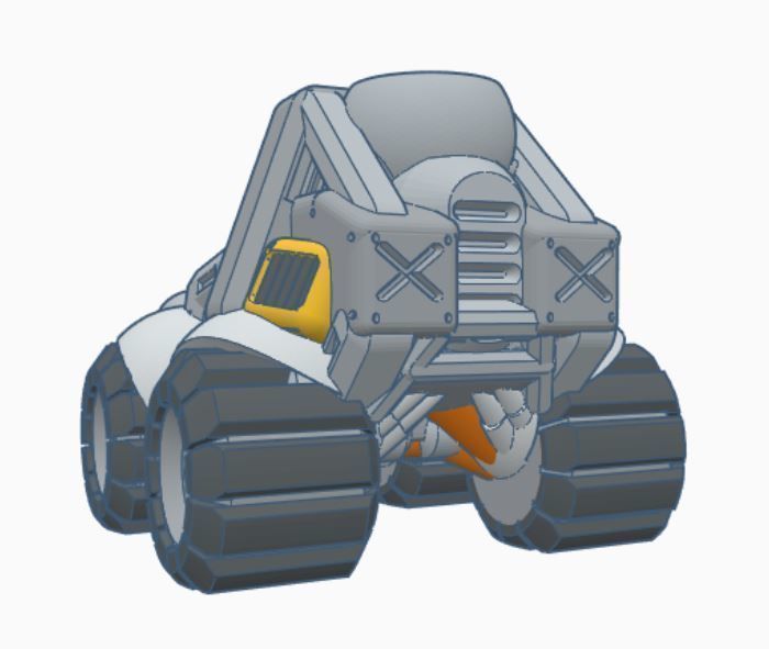 CHIBI-TECH SD - BATTLE BUGGY 3D print model_9