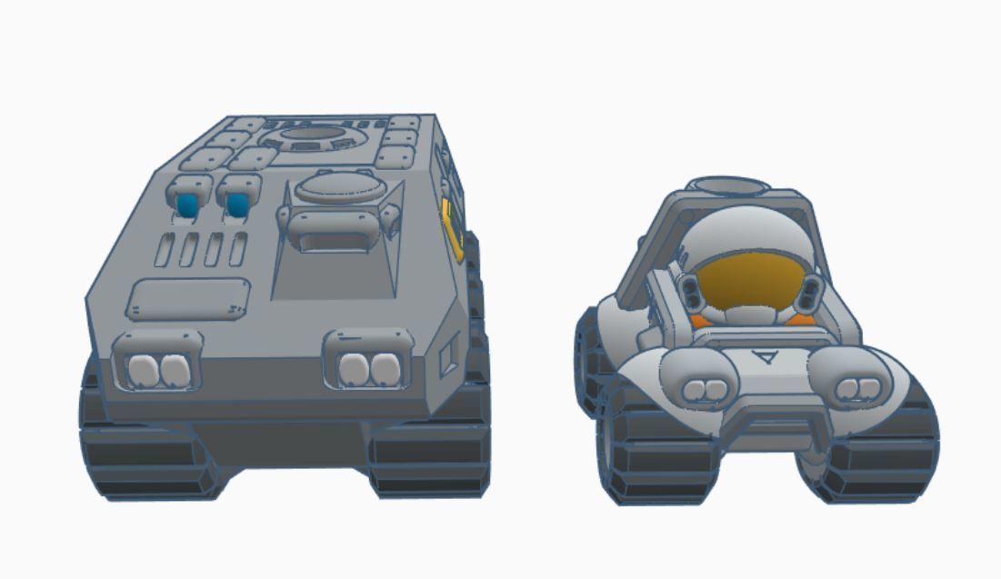 CHIBI-TECH SD - BATTLE BUGGY 3D print model_12