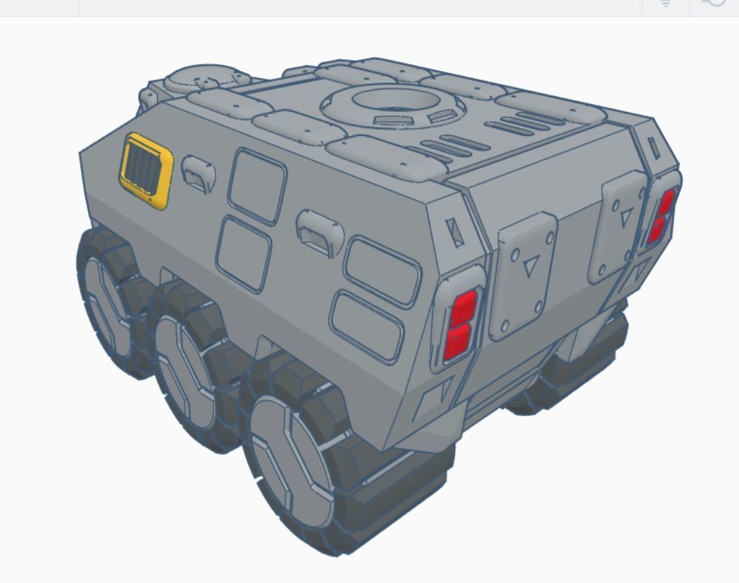 CHIBI-TECH SD - KODIAK APC 3D print model_15