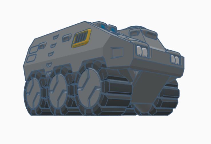 CHIBI-TECH SD - KODIAK APC 3D print model_24