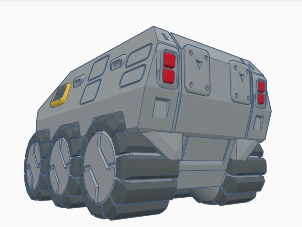 CHIBI-TECH SD - KODIAK APC 3D print model_26