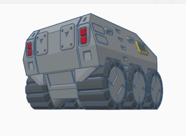 CHIBI-TECH SD - KODIAK APC 3D print model_25