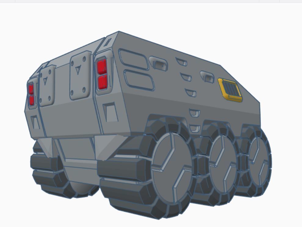 CHIBI-TECH SD - KODIAK APC 3D print model_27