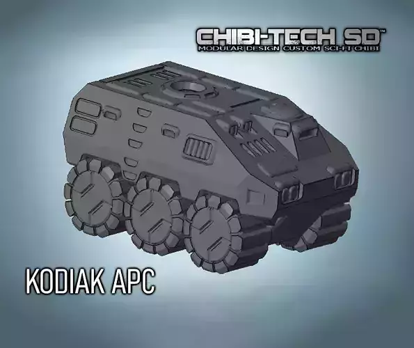 CHIBI-TECH SD - KODIAK APC 3D print model