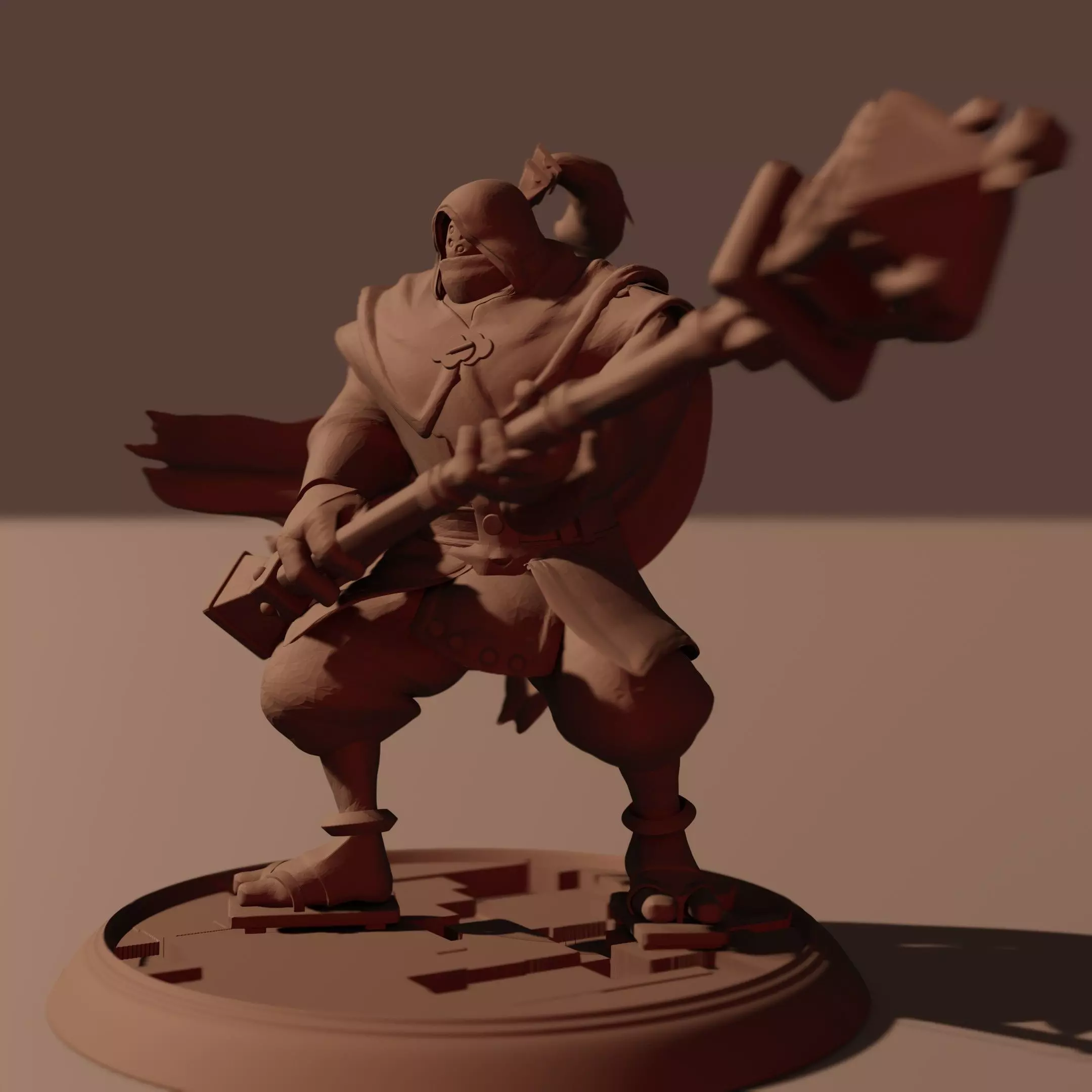 JAX GRANDMASTER AT ARMS 3D print model_0