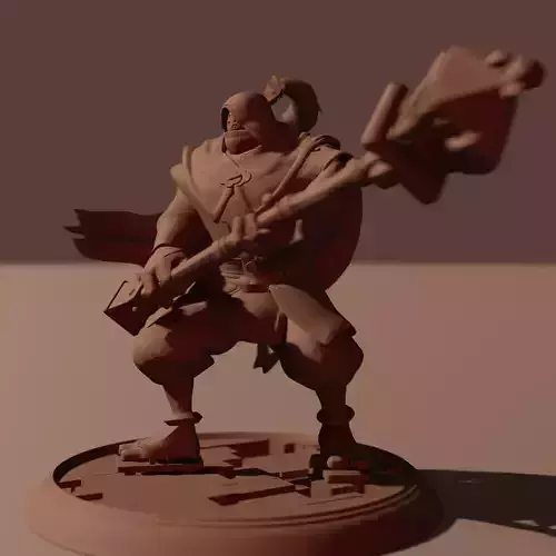 JAX GRANDMASTER AT ARMS 3D print model