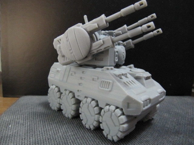 CHIBI-TECH SD - BLACK MAMMOTH MOBILE COMMAND 3D print model_4