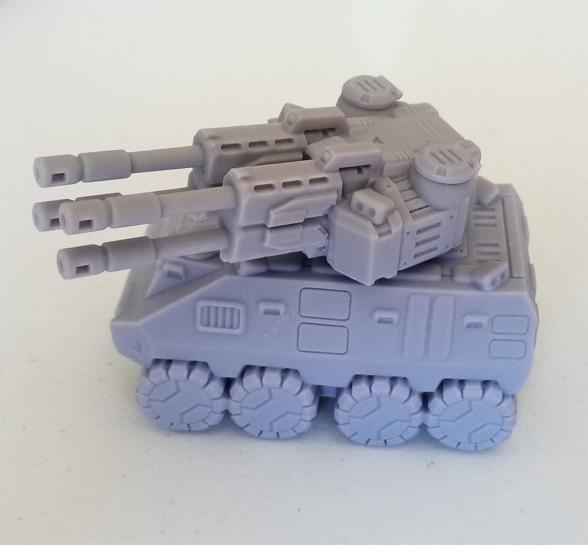 CHIBI-TECH SD - BLACK MAMMOTH MOBILE COMMAND 3D print model_6