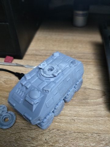 CHIBI-TECH SD - BLACK MAMMOTH MOBILE COMMAND 3D print model_13