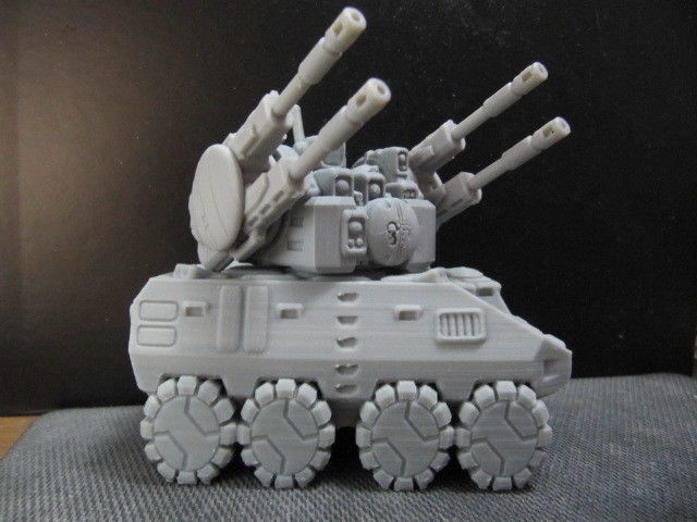 CHIBI-TECH SD - BLACK MAMMOTH MOBILE COMMAND 3D print model_3