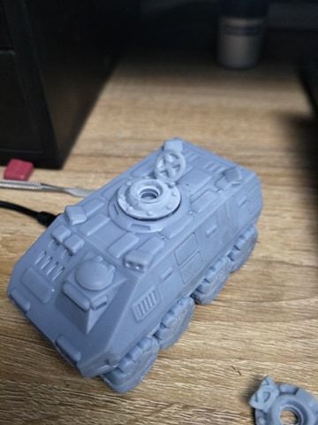 CHIBI-TECH SD - BLACK MAMMOTH MOBILE COMMAND 3D print model_14