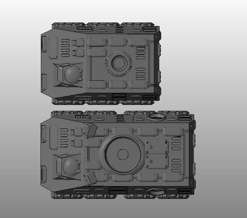 CHIBI-TECH SD - BLACK MAMMOTH MOBILE COMMAND 3D print model_27