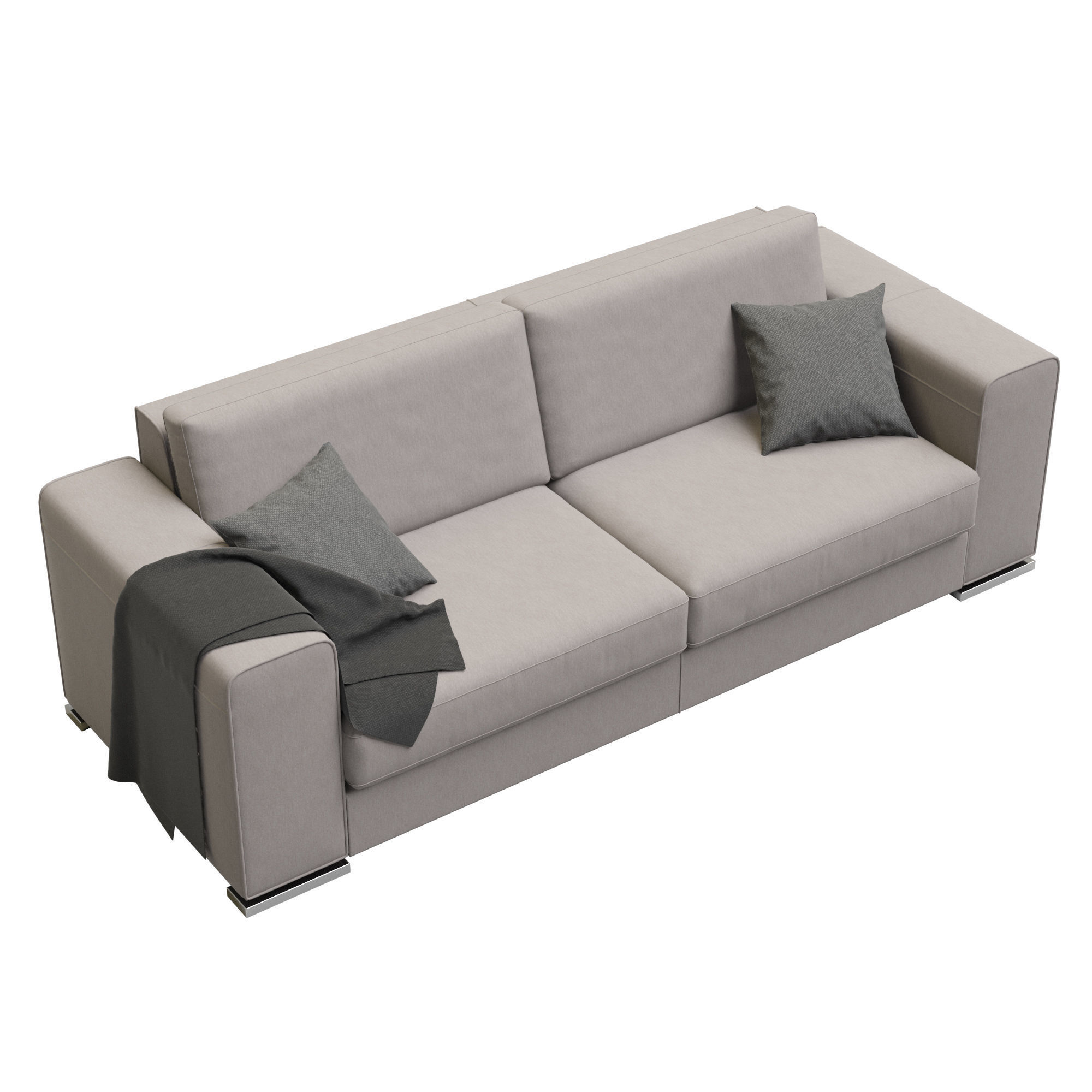 Manhattan Alberta Salotti Sofa 3D model_3