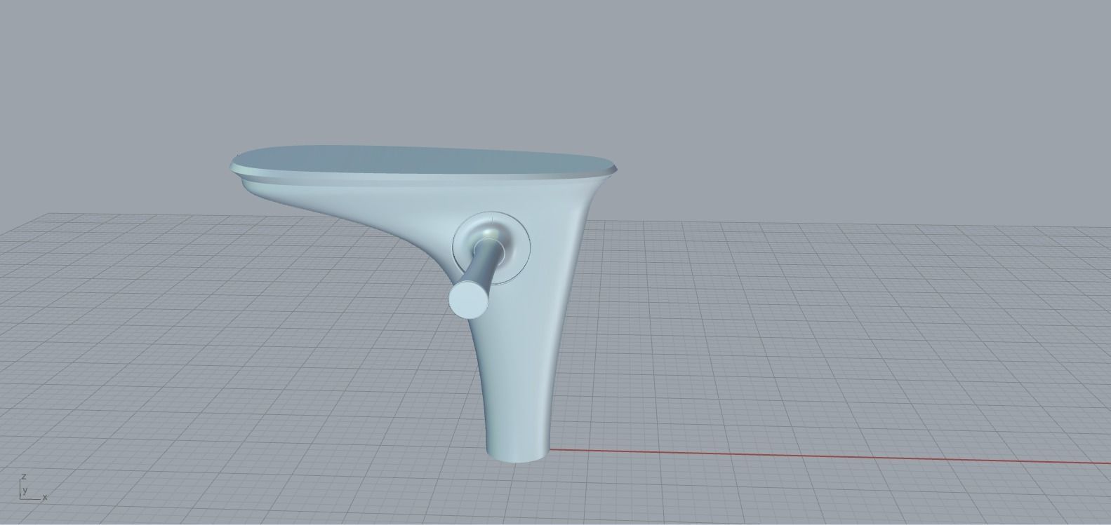 Realistic kitchen tap 3D model Low-poly 3D model_1