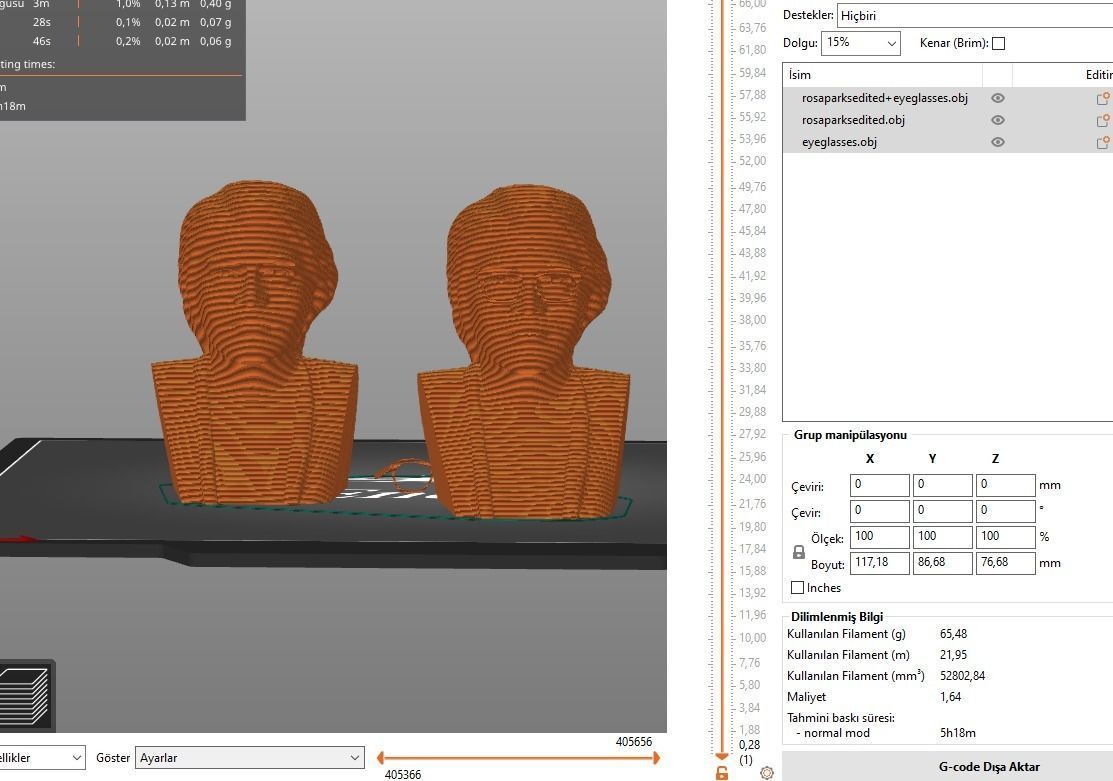 Rosa Parks 3D print model_20