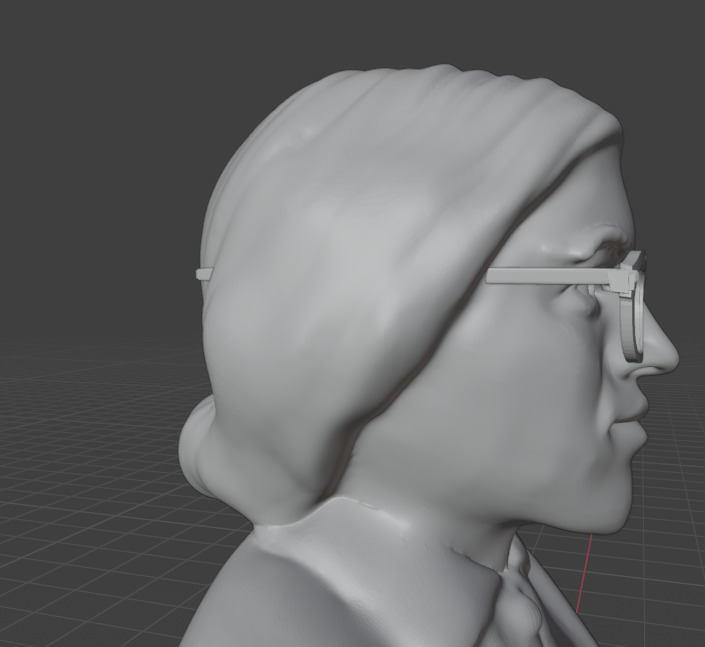 Rosa Parks 3D print model_9