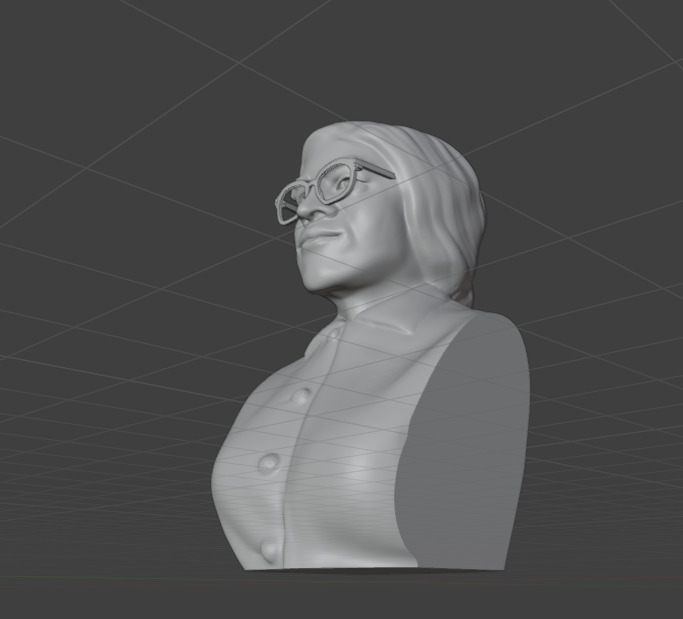 Rosa Parks 3D print model_4