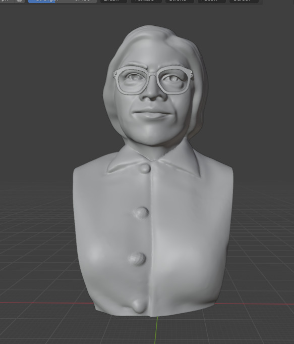 Rosa Parks 3D print model_1