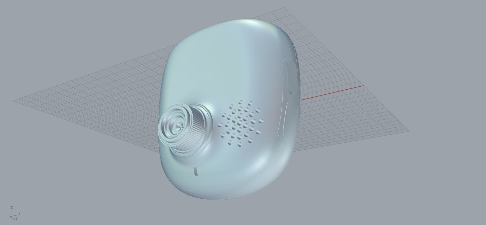 Realistic camera 3D model cell phone Low-poly 3D model_2