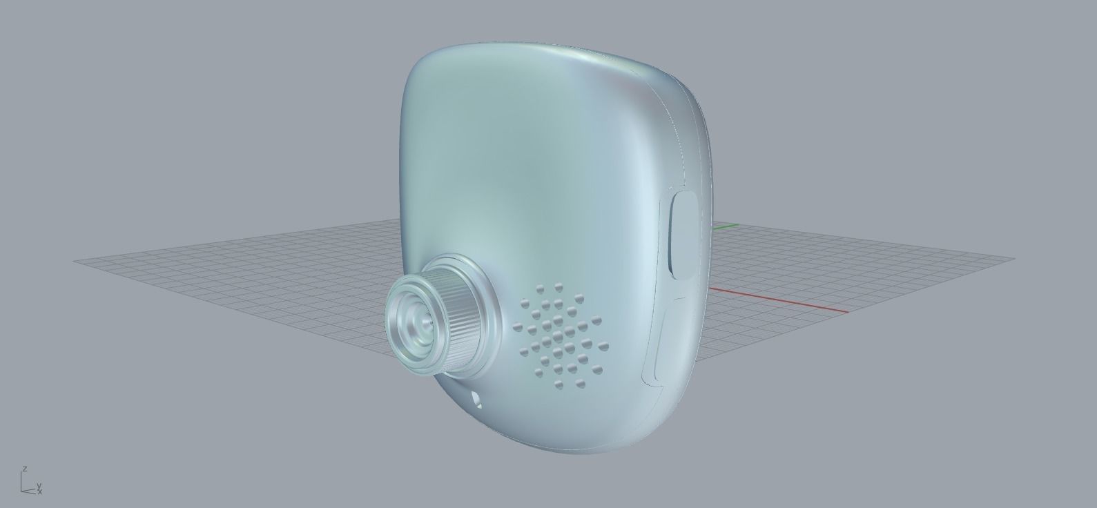 Realistic camera 3D model cell phone Low-poly 3D model_1