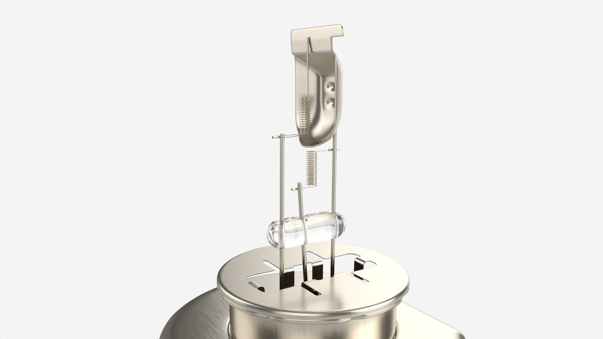 Headlight Car Lamp 3D model_3