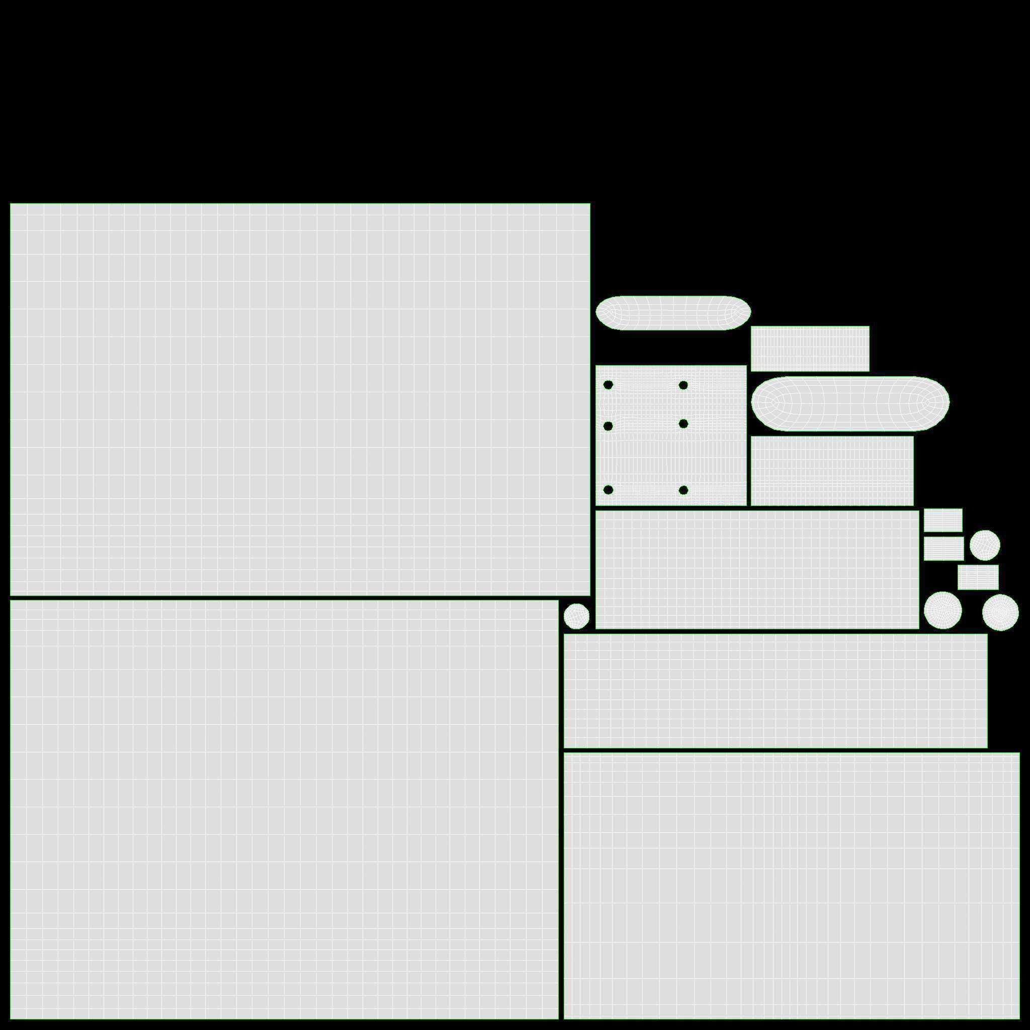Headlight Car Lamp 3D model_7