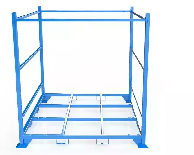DUCT-TYRES STORAGE PALLET 3D model