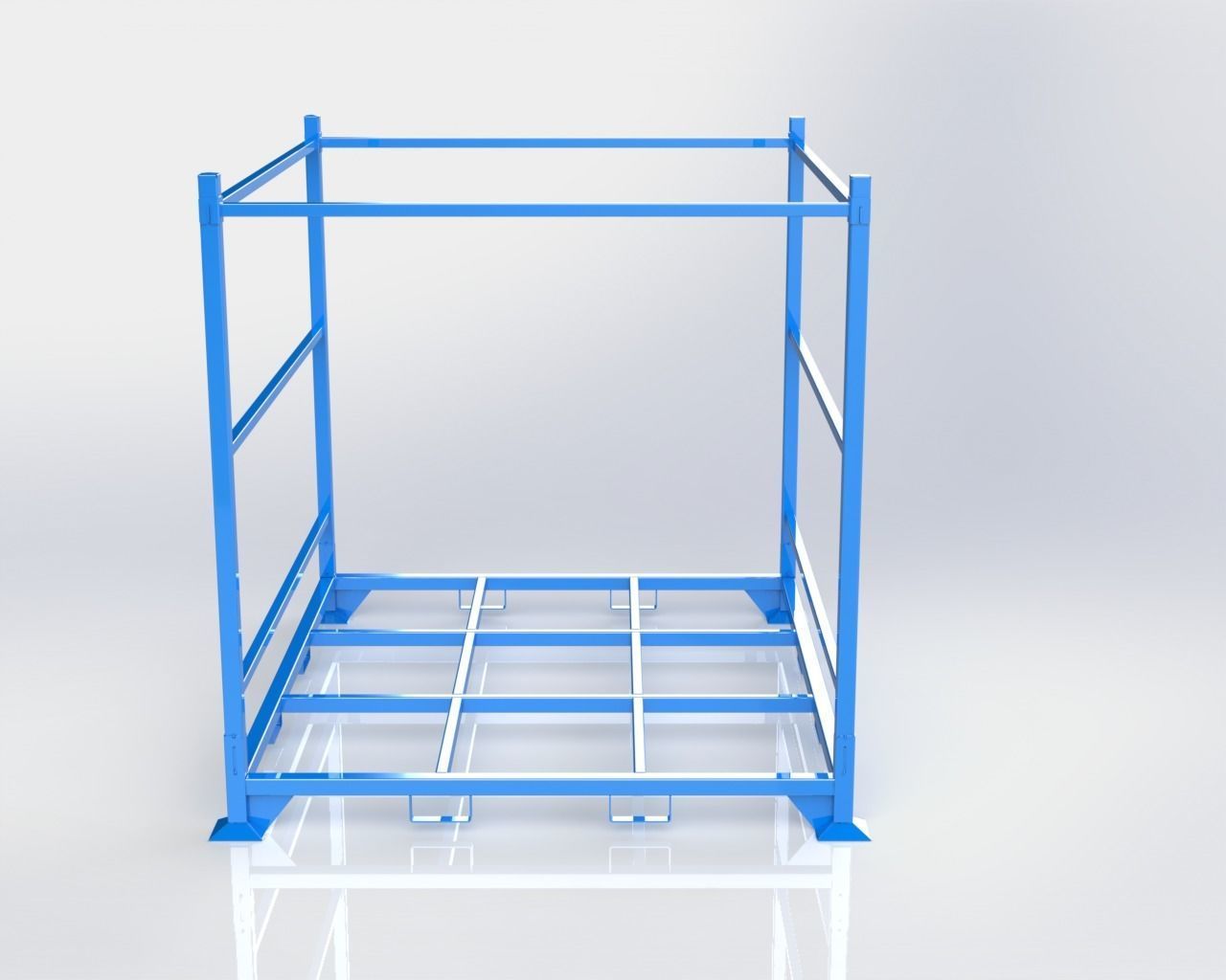 DUCT-TYRES STORAGE PALLET 3D model_3