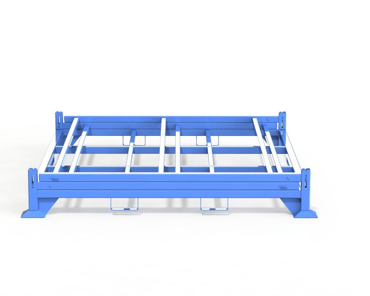 DUCT-TYRES STORAGE PALLET 3D model_4