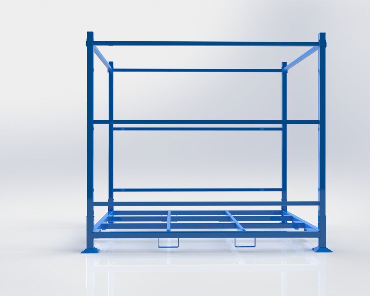 DUCT-TYRES STORAGE PALLET 3D model_1