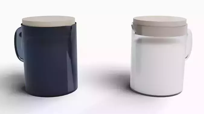 Milk Jug 3D model