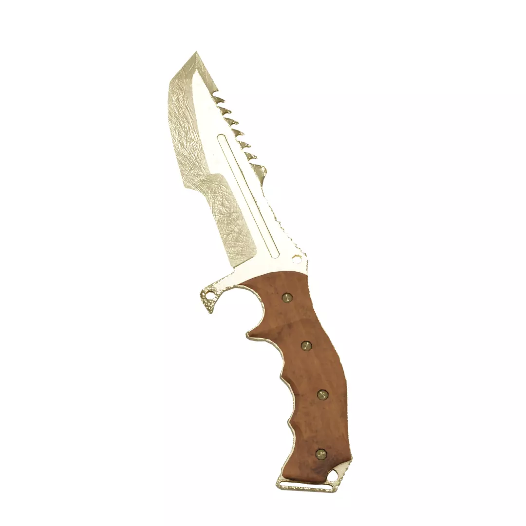 hunting knife Free low-poly 3D model