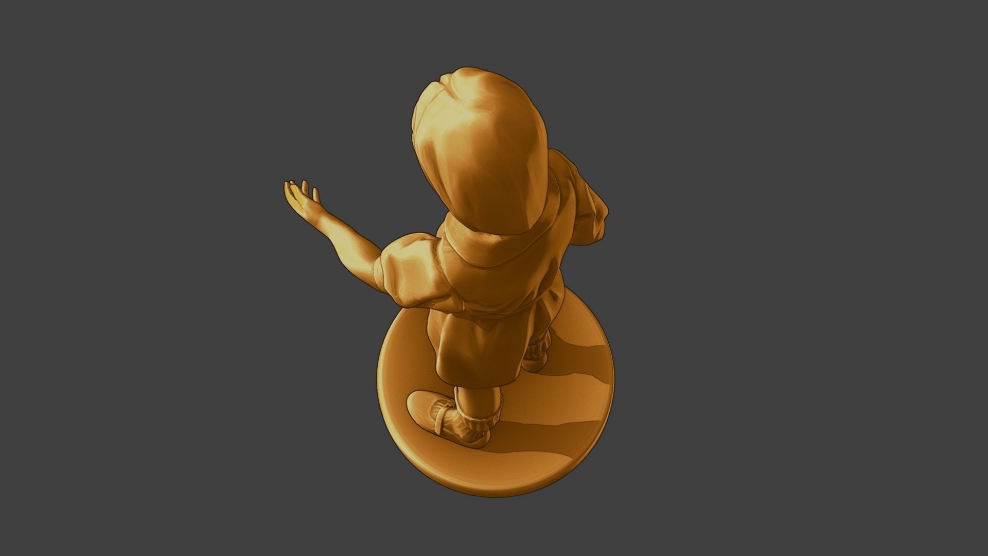 ww2 Casual Girl CG1 007 3D print model_16