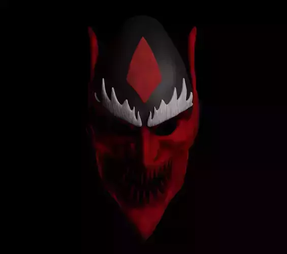 Red Goblin Helmet