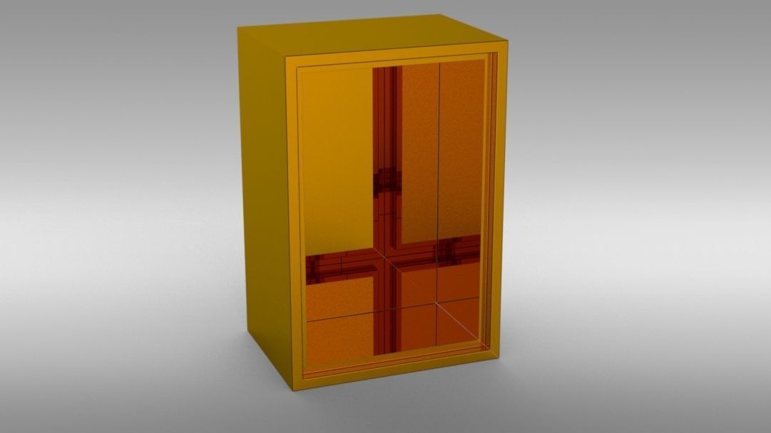 Cupbooard Sheetmetal Model 3D model_8