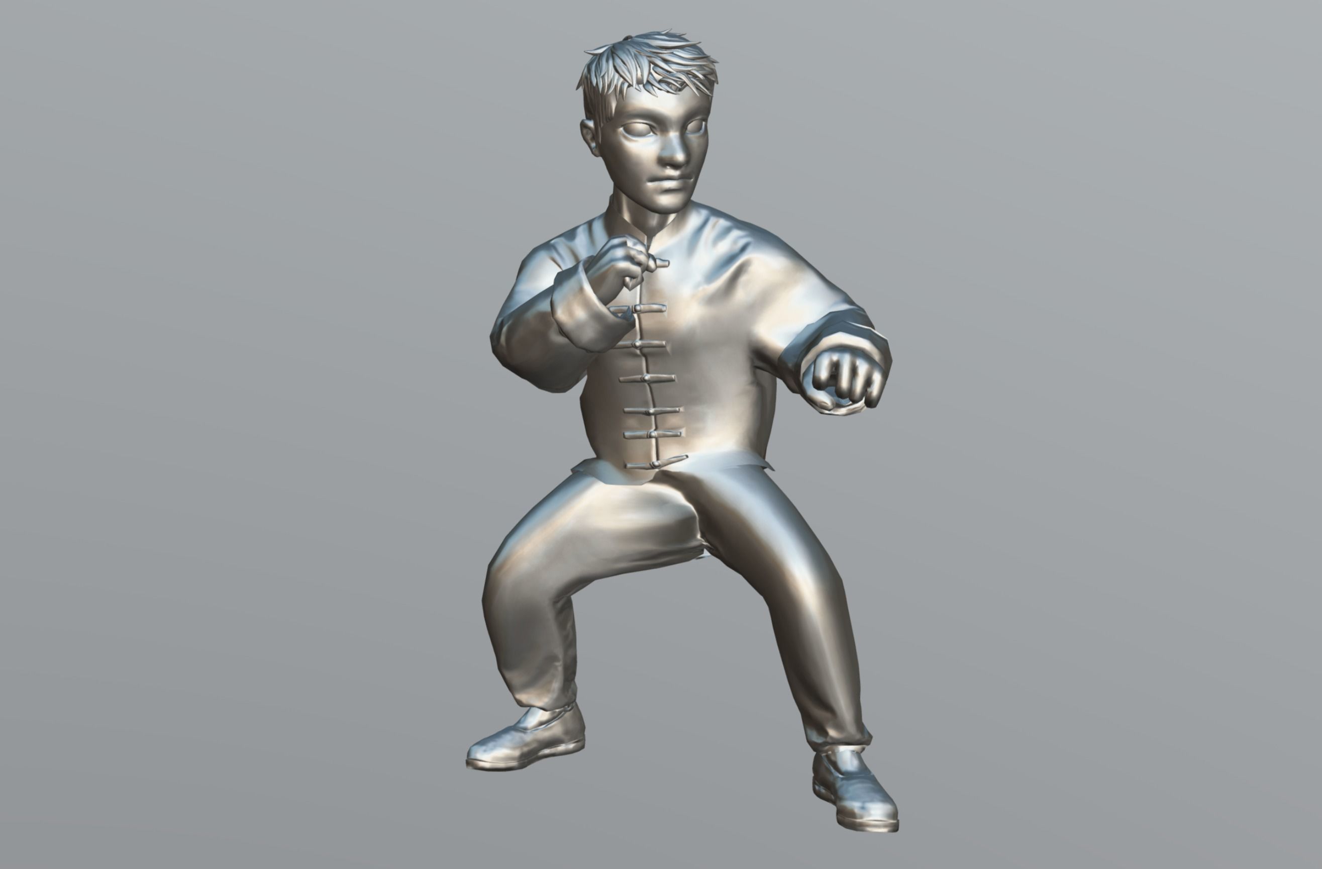 Boxer Pack Low-poly 3D model_18